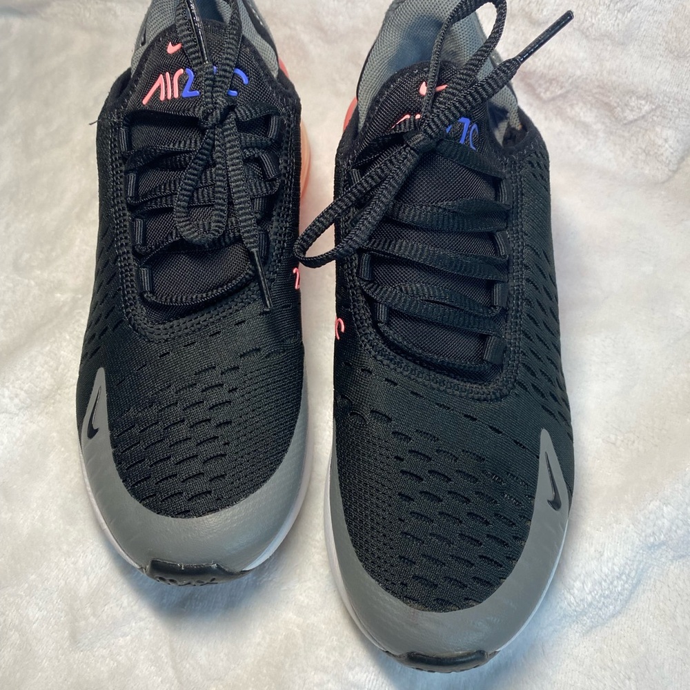 Nike Air Black, Gray and Pink Sneakers